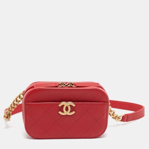 Quilted Caviar Leather Chic Affinity Belt Bag - Chanel - Modalova