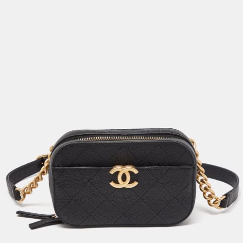 Quilted Caviar Leather Chic Affinity Belt Bag - Chanel - Modalova