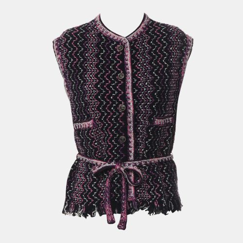 Chanel Fringed-Hem Belted Vest - Chanel - Modalova