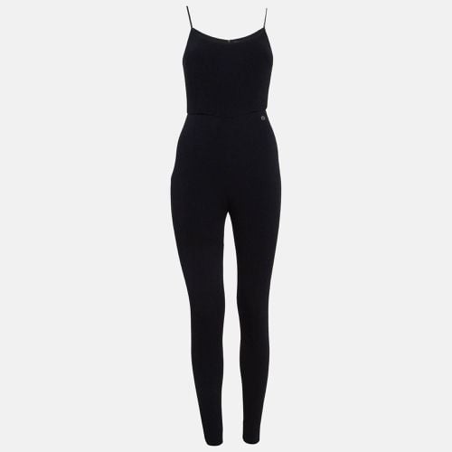 Stretch Crepe Shoulder Strap Jumpsuit S - Chanel - Modalova