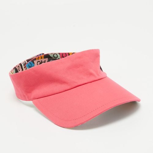 Cotton Logo Detail Visor Cap - Chanel - Modalova