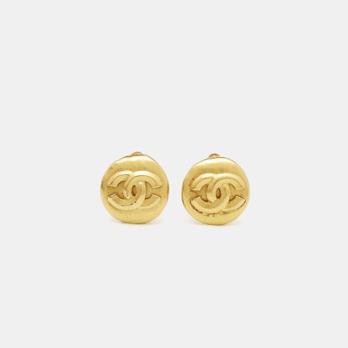 CC Tone Clip On Earrings - Chanel - Modalova