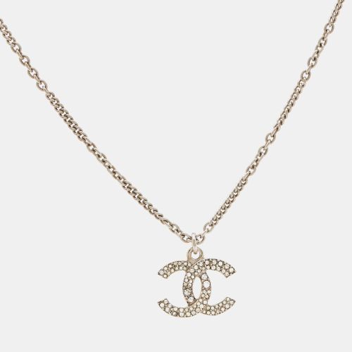 CC Crystals Faux Pearl Tone Necklace - Chanel - Modalova