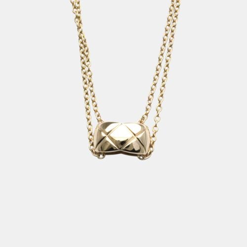 K Gold Coco Crush Necklace - Chanel - Modalova