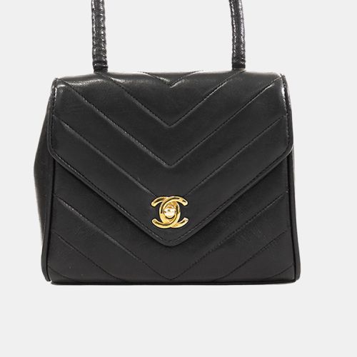 CC Chevron Lambskin Flap - Chanel - Modalova