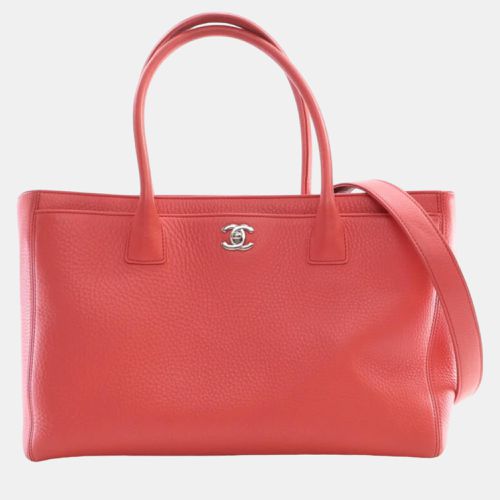 Leather Cerf Shopping Tote Bag - Chanel - Modalova