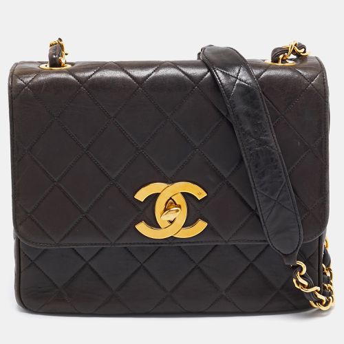 Quilted Leather CC Square Flap Chain Bag - Chanel - Modalova