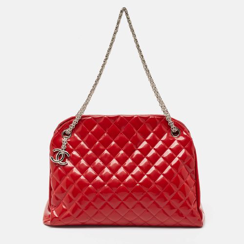 Quilted Patent Leather Large Just Mademoiselle Bag - Chanel - Modalova