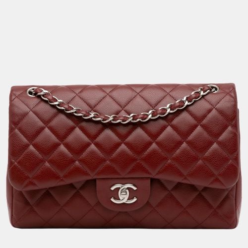 Jumbo Classic Caviar Double Flap - Chanel - Modalova