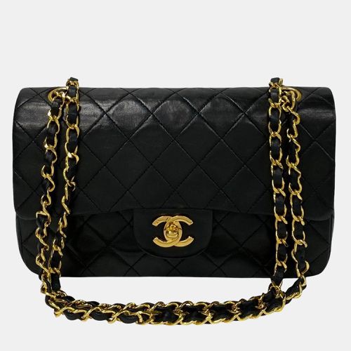 Lambskin Leather Small Classic Double Flap Shoulder Bag - Chanel - Modalova