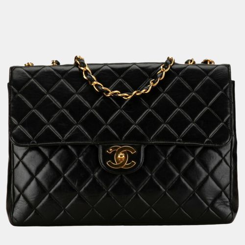 Lambskin Leather Jumbo Classic Single Flap Shoulder Bag - Chanel - Modalova