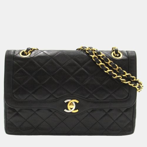 Leather Paris Double Flap Shoulder Bag - Chanel - Modalova