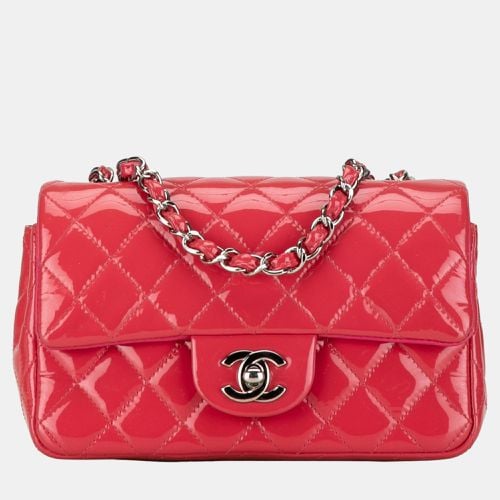 Mini Rectangular Classic Patent Single Flap - Chanel - Modalova