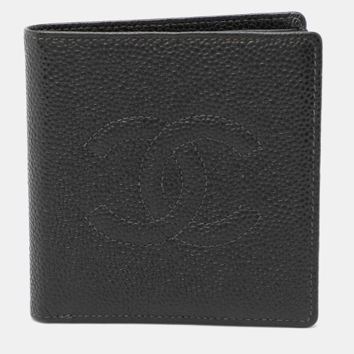 Caviar Leather Bifold Wallet - Chanel - Modalova