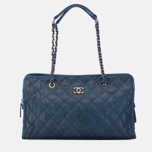 Blue Canvas French Riviera Tote Bag - Chanel - Modalova