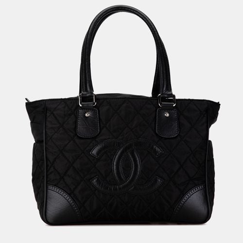 Quilted Nylon Paris-New York Line Tote Bag - Chanel - Modalova