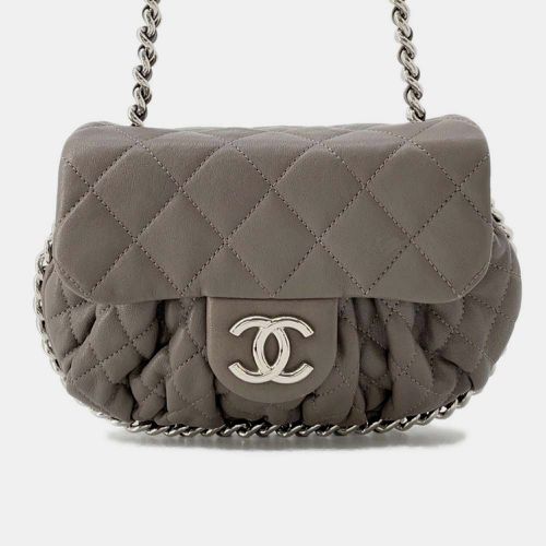 Lambskin Leather Chain Around Shoulder Bag - Chanel - Modalova