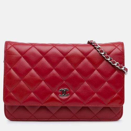 Classic Lambskin Wallet on Chain - Chanel - Modalova