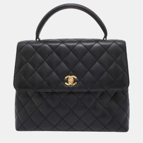 Caviar Skin Matelasse Coco Mark Handbag - Chanel - Modalova