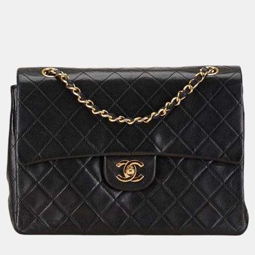 Lambskin Matelasse 25 Coco Mark Double Flap Chain Shoulder Bag - Chanel - Modalova