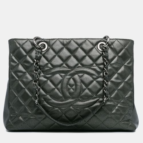 Metallic Caviar Grand Shopping Tote - Chanel - Modalova