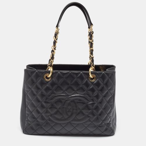 Quilted Caviar Leather Grand Shopper Tote - Chanel - Modalova