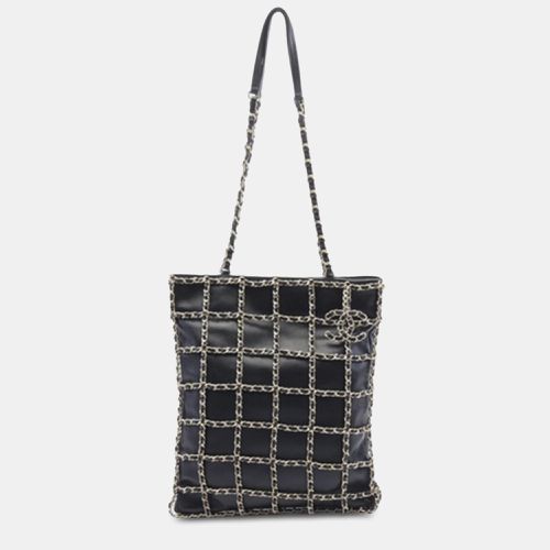 Lambskin Chain Frame Shopping Tote Bag - Chanel - Modalova