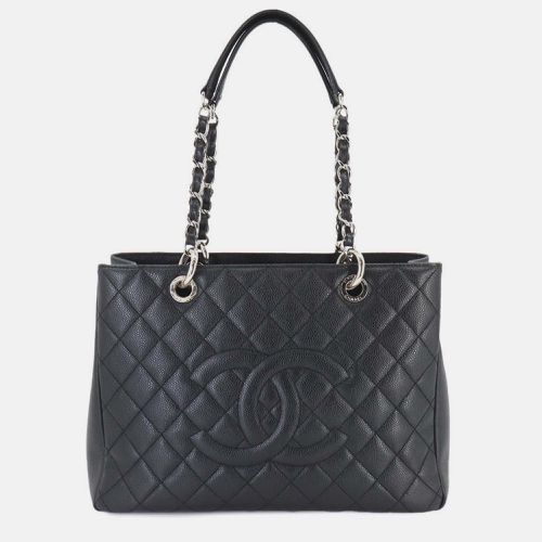 Caviar Skin Leather Matelasse Grand Chain GST Shopping Tote Bag - Chanel - Modalova