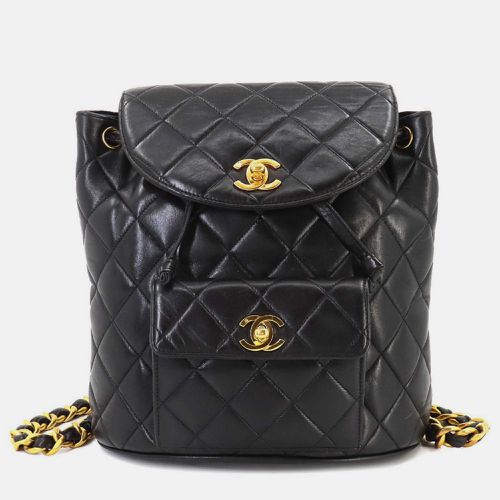 Leather duma Matelasse Chain Backpack Rucksack - Chanel - Modalova