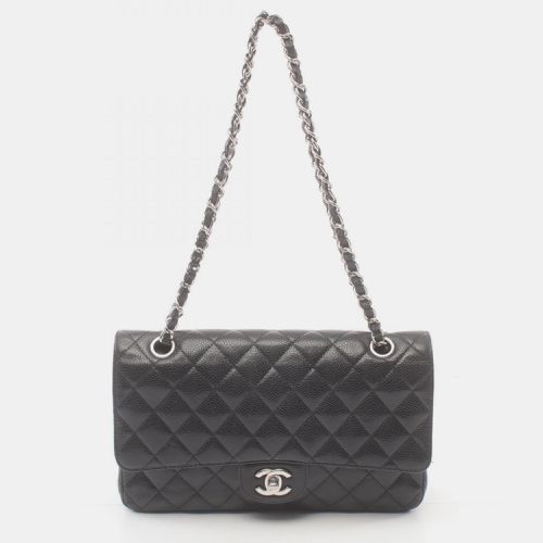 Caviar Skin (Grained Calf) Matelasse W-Flap Shoulder Bag - Chanel - Modalova