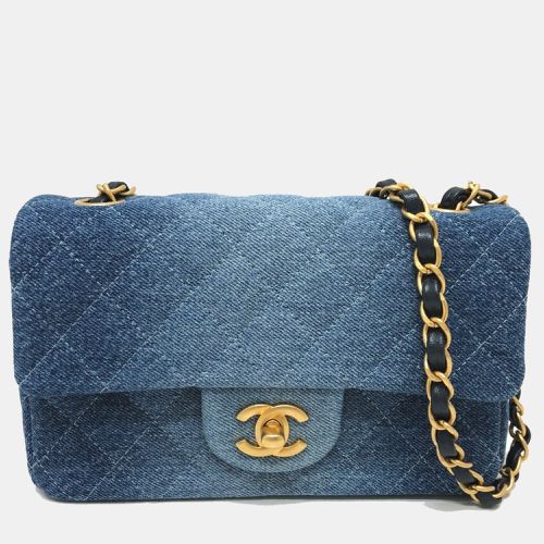 Denim Matelasse Gradient Shoulder Bag - Chanel - Modalova