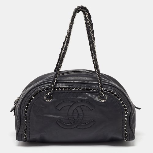 Leather Medium Chain Trim Luxe Ligne Bowler Bag - Chanel - Modalova