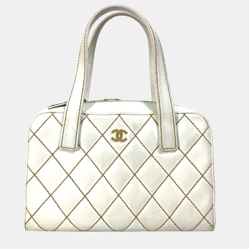 Cc Mark Bag Vintage Mini Duffle Bag - Chanel - Modalova