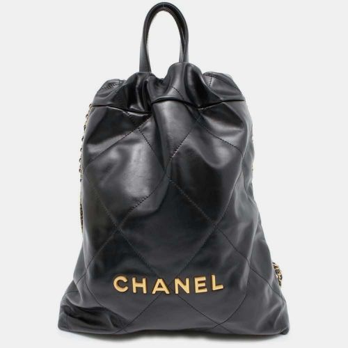 Shiny Calf Leather Backpack 22 - Chanel - Modalova