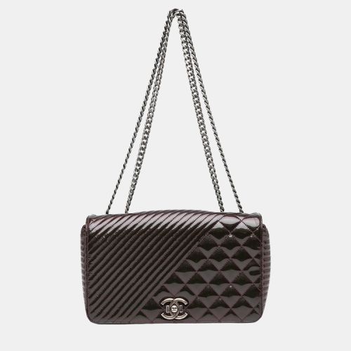 Medium Patent Coco Boy Flap Bag - Chanel - Modalova