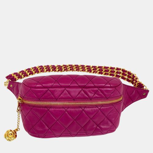 Pink Camelia Triple Chain Waist Bag - Chanel - Modalova