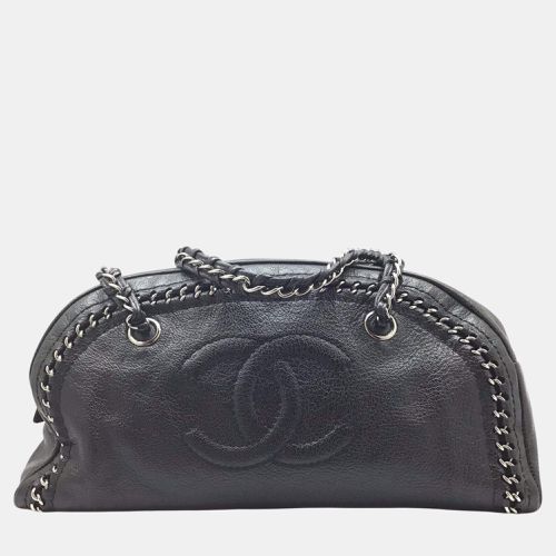 Leather Coco Mark CC Boston Bag - Chanel - Modalova