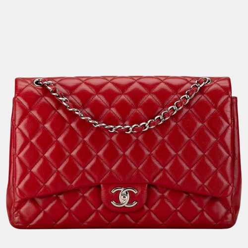 Maxi Classic Caviar Double Flap Bag - Chanel - Modalova