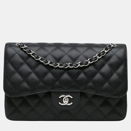 Jumbo Classic Caviar Double Flap - Chanel - Modalova