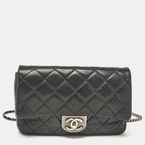 Quilted Goatskin Leather Medium Double Carry Waist Flap Bag - Chanel - Modalova