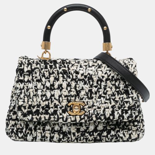 Mini Tweed Coco Top Handle Satchel - Chanel - Modalova