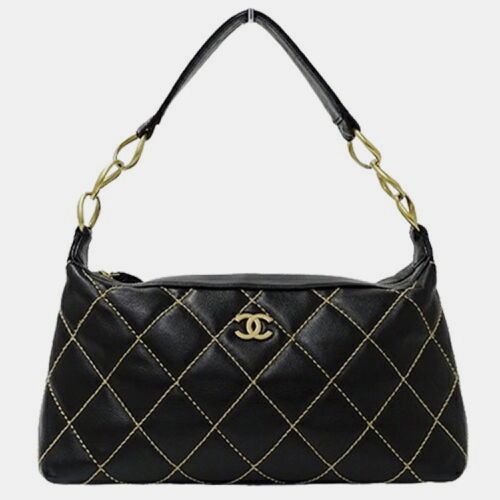 Leather Wild Stitch Shoulder Bag - Chanel - Modalova