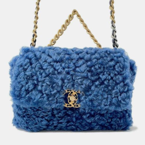 Chanel 19 Fur Chain Shoulder Bag - Chanel - Modalova