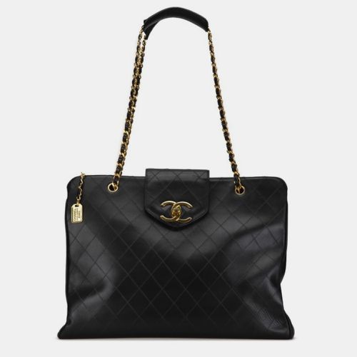 Leather Coco Mark Tote Bag - Chanel - Modalova