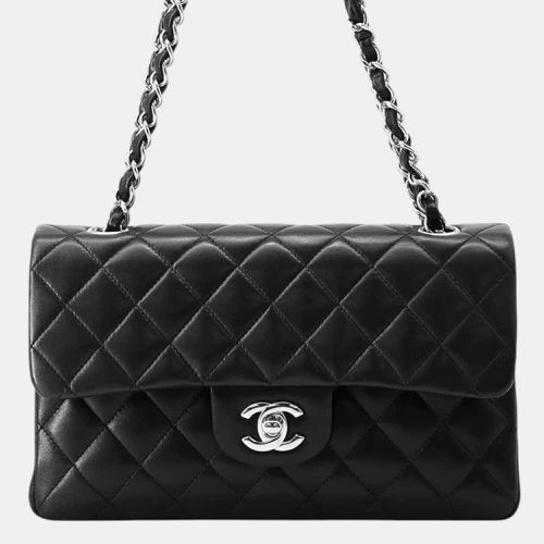 Lambskin Matelasse Double Flap Chain Shoulder Bag - Chanel - Modalova