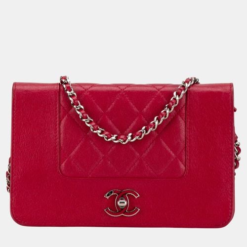 Quilted Lambskin Mademoiselle Vintage Wallet on Chain - Chanel - Modalova