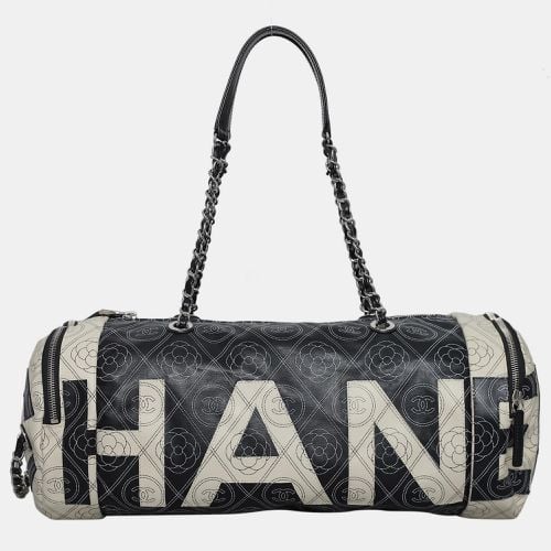 Camelia Print Coated Canvas Bowling Bag - Chanel - Modalova