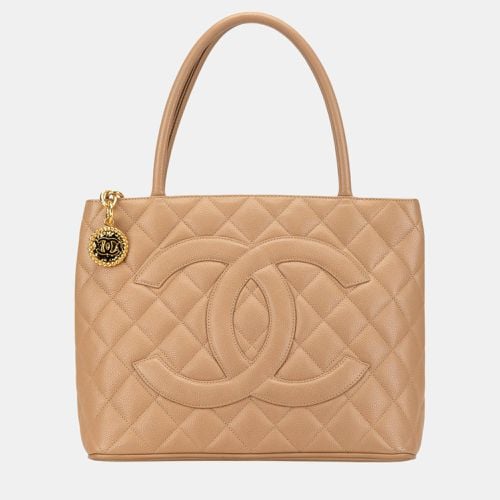 Brown Caviar Medallion Tote - Chanel - Modalova