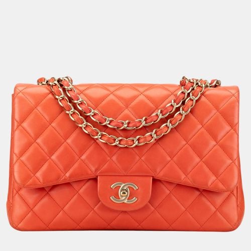 Jumbo Classic Lambskin Single Flap - Chanel - Modalova