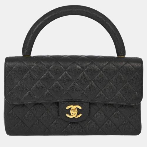 Calfskin Top Handle Handbag - Chanel - Modalova